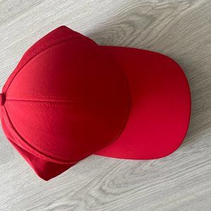 Aritzia Auxiliary Red Baseball Hat